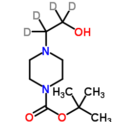 1-BOC-4-(2-Hydroxyethyl)piperazine-d4