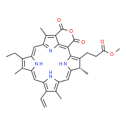 Purpurin 18 methyl ester