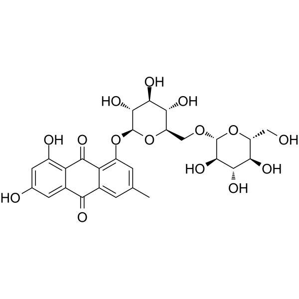 大黄素-1-O-龙胆二糖苷