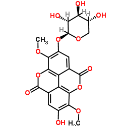 3,3'-二-O-甲基-4-O-(BETA-D-吡喃木糖基)鞣花酸