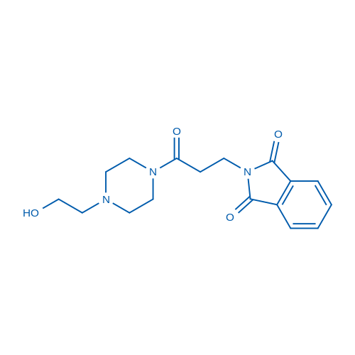 2-(3-(4-(2-羟乙基)哌嗪-1-基)-3-氧代丙基)异吲哚啉-1,3-二酮