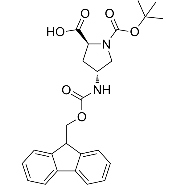 N-Boc-反式-4-(Fmoc-氨基)-L-脯氨酸