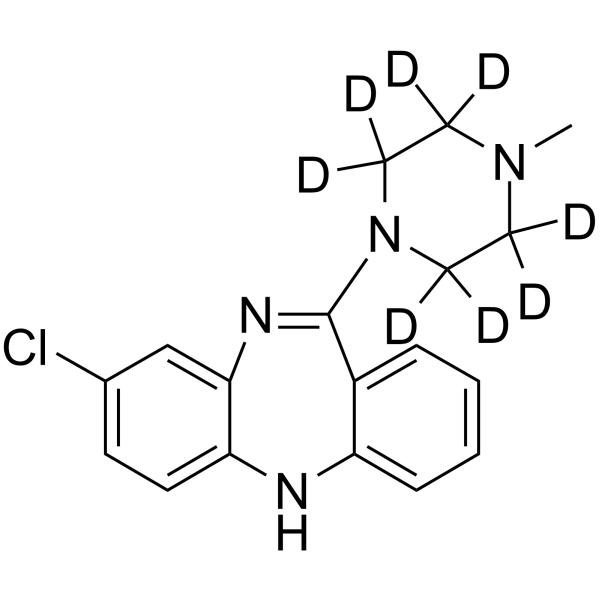 Clozapine D8