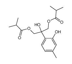 8-羟基-9,10-二异丁酰氧基麝香草酚