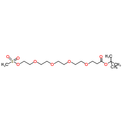 Ms-PEG4-t-butyl ester