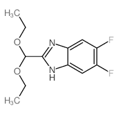 2-(二乙氧基甲基)-5,6-二氟-1H-苯并咪唑