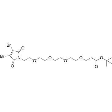 3,4-Dibromo-Mal-PEG4-Boc