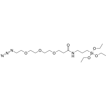 Azido-PEG3-amide-C3-triethoxysilane