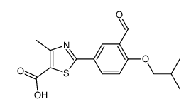 2-[3-甲酰基-4-(2-甲基丙氧基)苯基]-4-甲基-5-噻唑羧酸