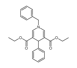 1-苄基-4-苯基-1,4-二氢吡啶-3,5-二羧酸二乙酯