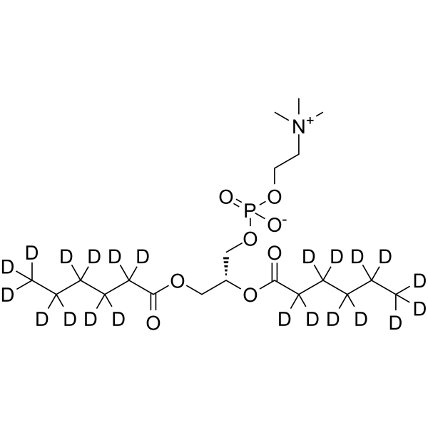 1,2-二己酰基-d22-sn-甘油-3-磷酸胆碱