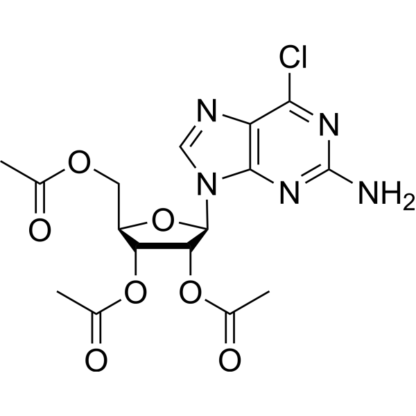 2',3',5'-三-O-乙酰-2-氨基-6-氯嘌呤核苷