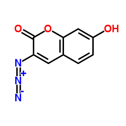 3-叠氮基-7-羟基氧杂萘邻酮