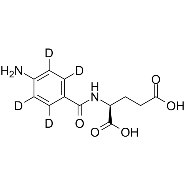 N-(4-氨基苯甲酰基-d4)-L-谷氨酸