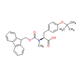 O-叔丁基-N-[(9H-芴-9-基甲氧基)羰基]-N-甲基-L-酪氨酸