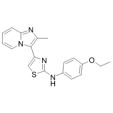 N-(4-乙氧基苯基)-4-(2-甲基咪唑并[1,2-a]吡啶-3-基)噻唑-2-胺