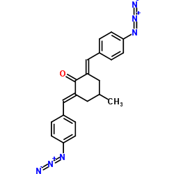 2,6-双(4-叠氮亚苄基)-4-甲基环己酮