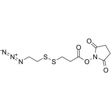 Azidoethyl-SS-propionic NHS ester