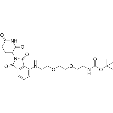 Thalidomide-NH-PEG2-C2-NH-Boc