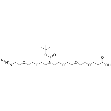 N-(Azido-PEG2)-N-Boc-PEG3-acid