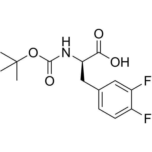 N-(叔丁氧羰基)-3,4-二氟-D-苯丙氨酸