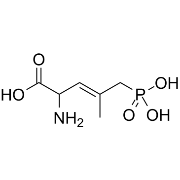 (E)-2-氨基-4-甲基-5-膦酰基-3-戊烯酸