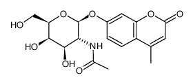 4-甲基伞形酮基2-乙酰氨基-2-脱氧-β-D-吡喃半乳糖苷