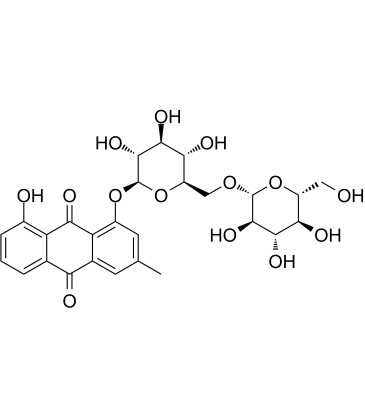 大黄酚-1-O-β-龙胆二糖苷