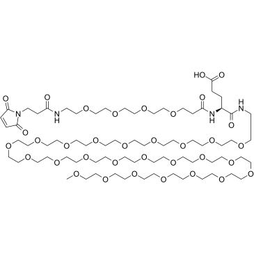 Mal-PEG4-Glu(OH)-NH-m-PEG24