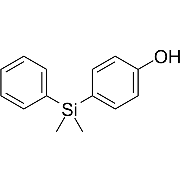 4-Hydroxyphenyl-dimethyl-phenylsilan