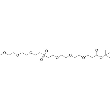 m-PEG3-Sulfone-PEG3-Boc