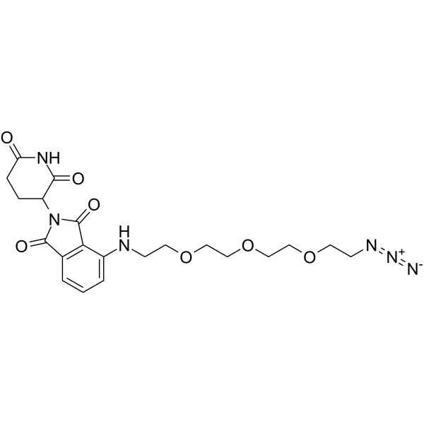 Pomalidomide 4'-PEG3-azide