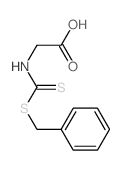 N-[(苄硫基)硫代甲基]甘氨酸