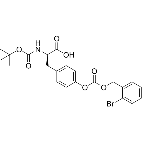 Boc-O-(2-溴苄氧羰基)-D-酪氨酸