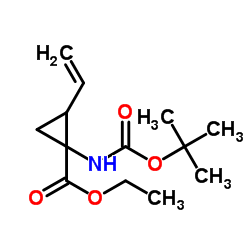 1-叔丁氧羰基氨基-2-乙烯基环丙烷甲酸乙酯