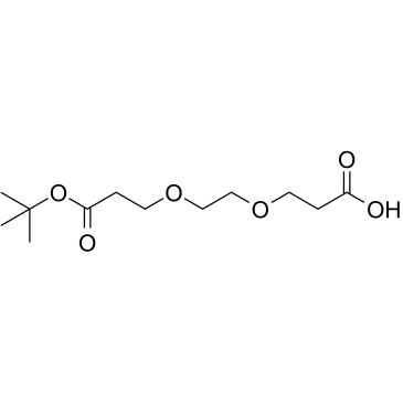 Acid-PEG2-C2-Boc