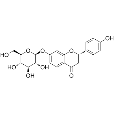 甘草素 7-beta-D-吡喃葡萄糖苷