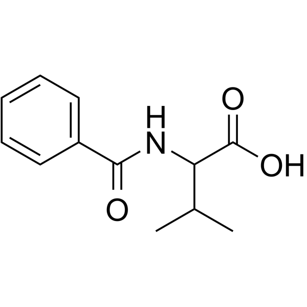 苯甲酰-DL-缬氨酸