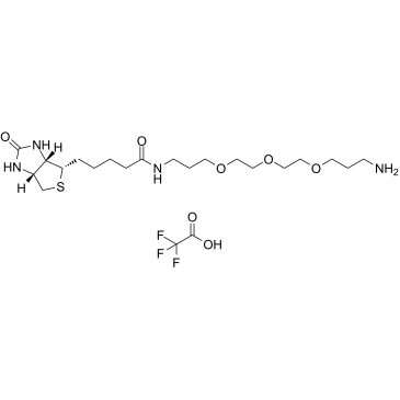 Biotin-C1-PEG3-C3-amine TFA