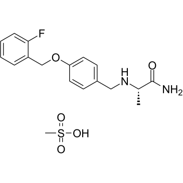 Ralfinamide mesylate