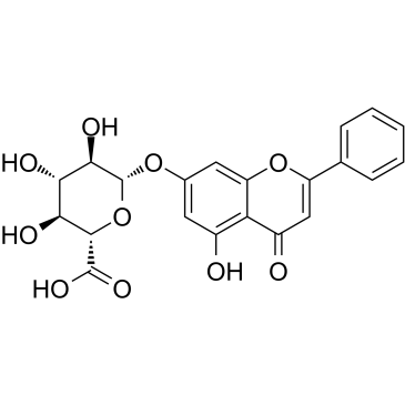 白杨素-7-O-β-葡萄糖醛酸苷