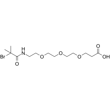 2-Bromo-2,2-dimethyl-acetamido-PEG3-acid