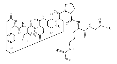 TYR-ILE-GLN-ASN-ASU-PRO-ARG-GLY-NH2