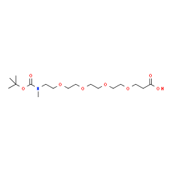 N-Methyl-N-(t-Boc)-PEG4-acid