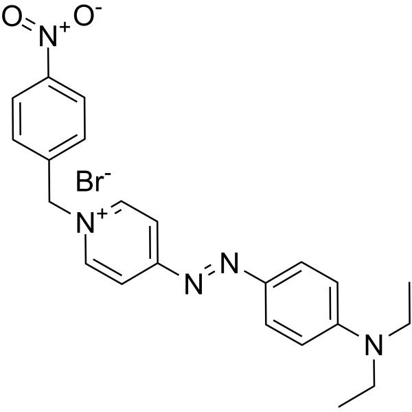 4-(4-二乙基氨基苯基偶氮)-1-(4-硝基苄基)溴化吡啶鎓