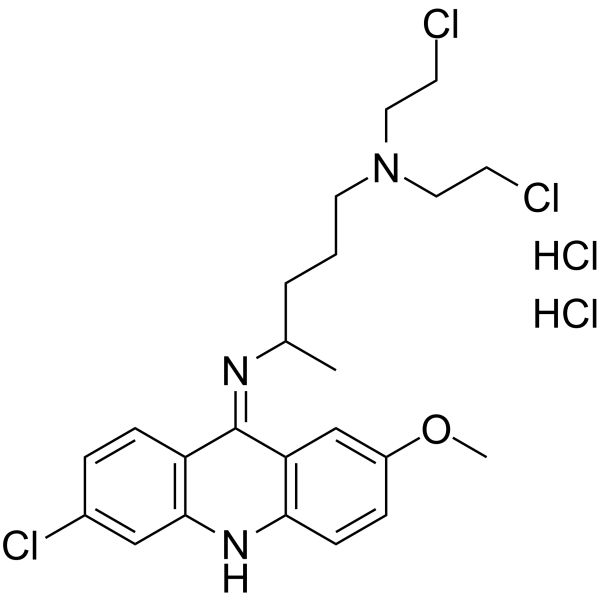 喹吖啶芥酸盐酸盐