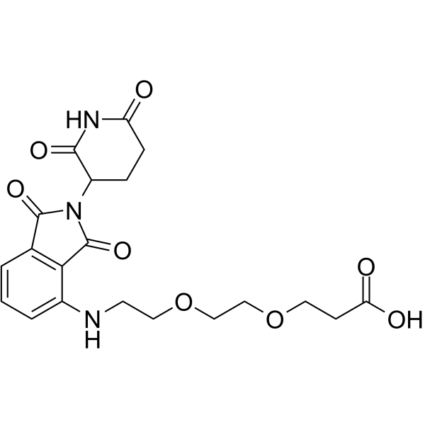 Pomalidomide-PEG2-COOH