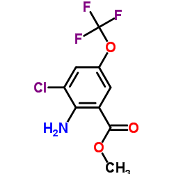 2-氨基-3-氯-5-三氟甲氧基苯甲酸甲酯