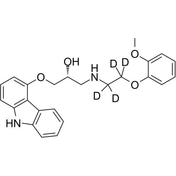 (R)-Carvedilol-d4