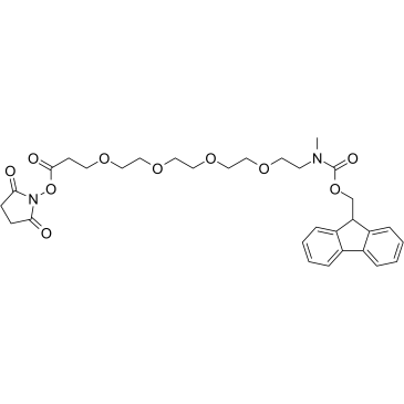 Fmoc-NMe-PEG4-NHS ester